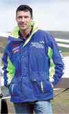 Bespoke jacket embroidery