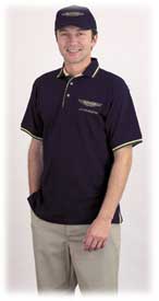 Custom polo shirt by KK Wear bespoke service
